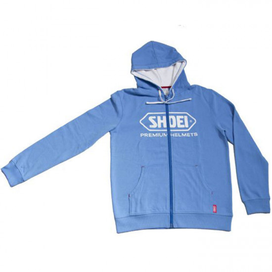 Shoei Vintage 2 Hoodie Zipped Blue £69.99 Casual Wear - SKU 0791473 from RaceLeathers Motorcycle Clothing