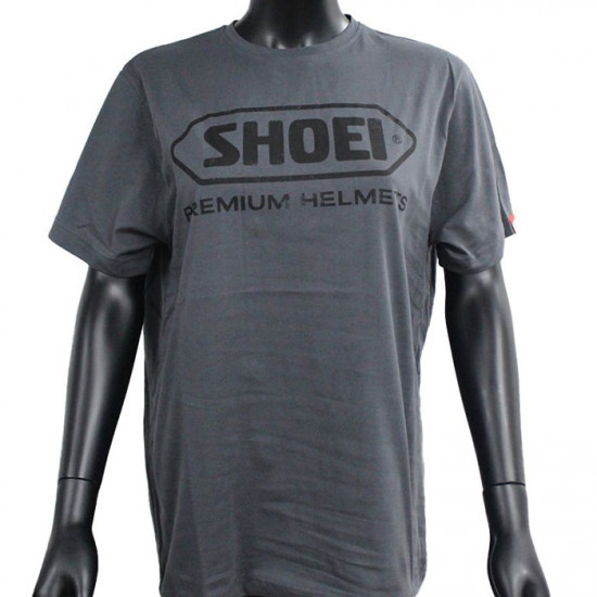 Shoei Vintage 2 T-Shirt Grey £26.99 Casual Wear - SKU 0791558 from RaceLeathers Motorcycle Clothing