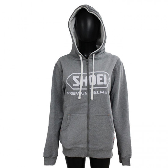 Shoei Vintage 2 Hoodie Zipped Grey £69.99 Casual Wear - SKU 0791596 from RaceLeathers Motorcycle Clothing