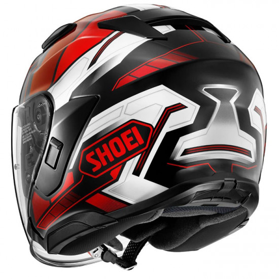 Shoei J-Cruise 3 Whizzy TC-1 Red Helmet £619.99 Open Face Helmets - SKU 0857933 from RaceLeathers Motorcycle Clothing