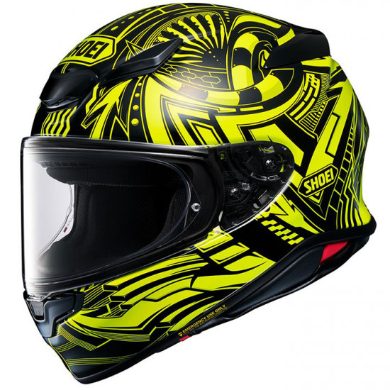Shoei NXR2 Beaut TC-3 Yellow Helmet £529.99 Full Face Helmets - SKU 0862685 from RaceLeathers Motorcycle Clothing