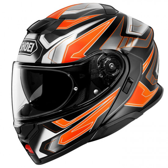 Shoei Neotec 3 Anthem TC-8 Orange Helmet