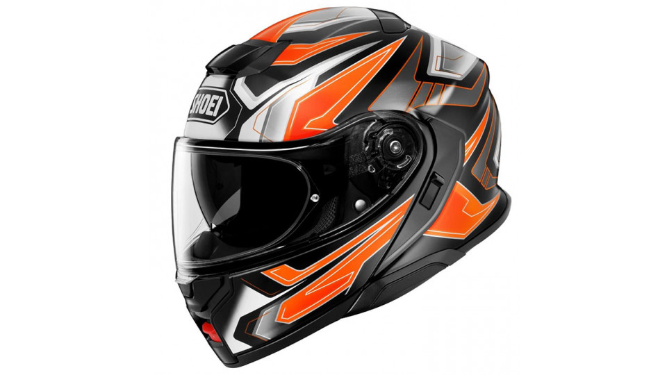 Shoei Neotec 3 Anthem TC-8 Orange Helmet