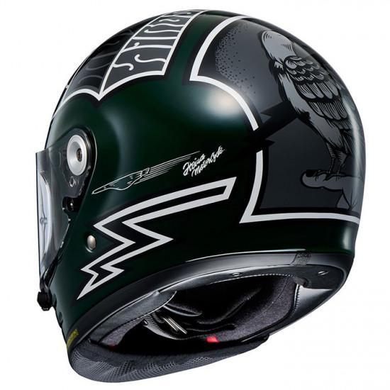 Shoei Glamster 06 Heiwa Motorcycles TC-4 Green Helmet £519.99 Full Face Helmets - SKU 0863057 from RaceLeathers Motorcycle Clothing
