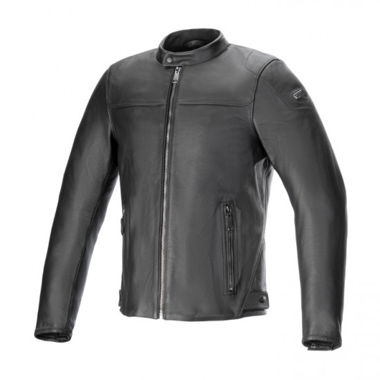 Alpinestars Blacktrack Leather Jacket Black £427.49 Mens Motorcycle Jackets - SKU 31038241100XXL from RaceLeathers Motorcycle Clothing