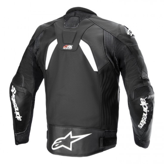 Alpinestars GP Plus R V4 Rideknit Leather Jacket Black White £598.49 Mens Motorcycle Jackets - SKU 31003241248 from RaceLeathers Motorcycle Clothing