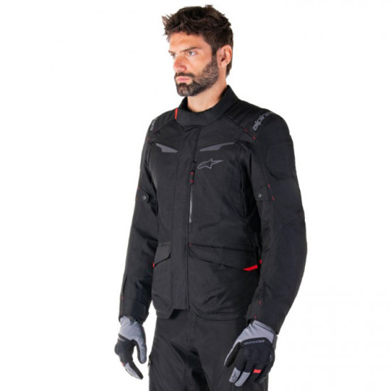 Alpinestars ST-1 WP Jacket Black £218.49 Mens Motorcycle Jackets - SKU 3200625102XL from RaceLeathers Motorcycle Clothing
