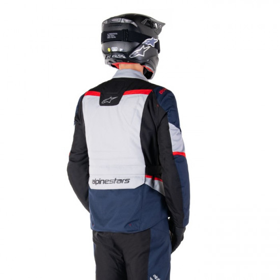 Alpinestars ST-1 WP Jacket Dark Blue Black Bright Red £218.49 Mens Motorcycle Jackets - SKU 320062570932XL from RaceLeathers Motorcycle Clothing