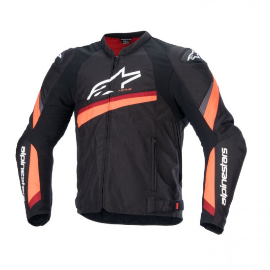 Alpinestars T-GP Plus R V4 Jacket Black Red Fluo £256.49 Mens Motorcycle Jackets - SKU 33005241030XXL from RaceLeathers Motorcycle Clothing