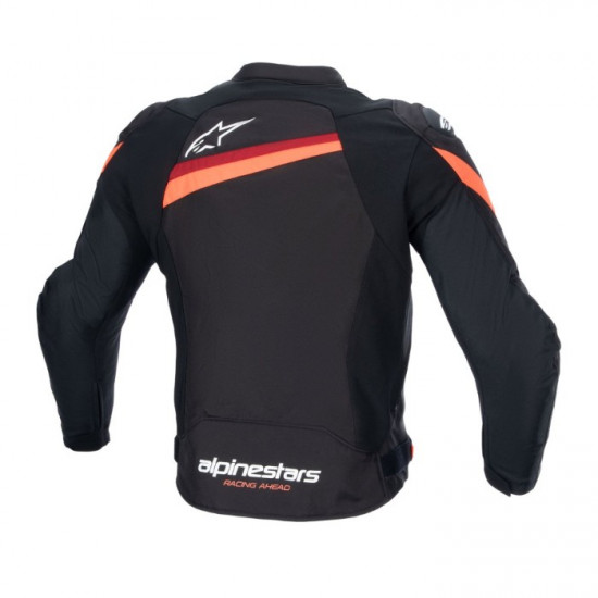 Alpinestars T-GP Plus R V4 Jacket Black Red Fluo £256.49 Mens Motorcycle Jackets - SKU 33005241030XXL from RaceLeathers Motorcycle Clothing