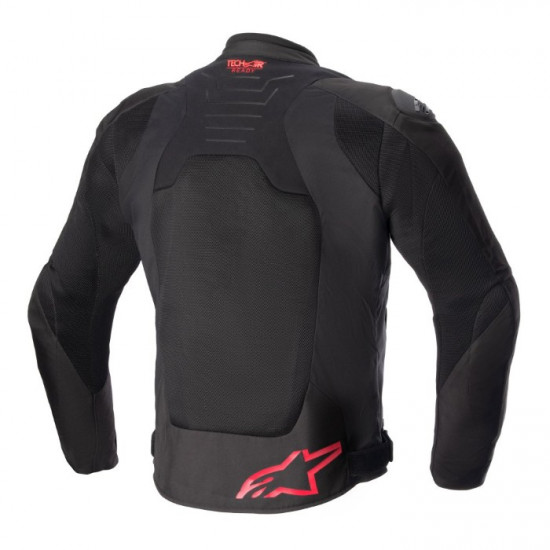 Alpinestars SMX Air Jacket Black Bright Red £223.24 Mens Motorcycle Jackets - SKU 330652313032XL from RaceLeathers Motorcycle Clothing