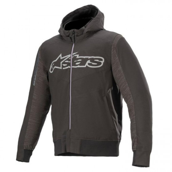 Alpinestars Rhod Windstopper Hoodie Melange Black £218.49 Casual Wear - SKU 42004209402XL from RaceLeathers Motorcycle Clothing