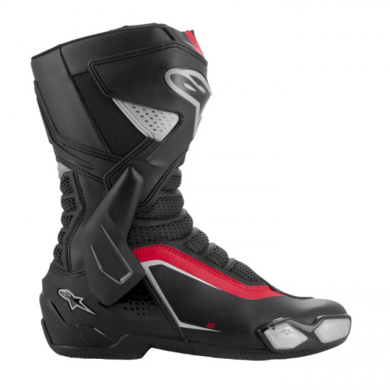 Alpinestars SMX-6 V3 Black Silver Red £237.49 Mens Motorcycle Racing Boots - SKU 222302519940 from RaceLeathers Motorcycle Clothing