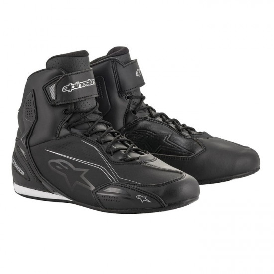 Alpinestars Stella Faster-3 Shoes Black Silver £147.24 Ladies Motorcycle Touring Boots - SKU 251041911936 from RaceLeathers Motorcycle Clothing