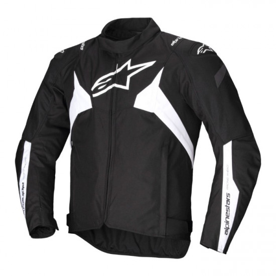 Alpinestars T-Jaws V4 WP Jacket Black White £227.99 Mens Motorcycle Jackets - SKU 3200125122XL from RaceLeathers Motorcycle Clothing
