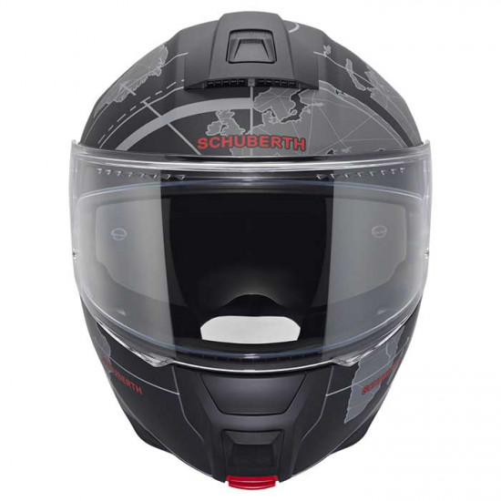 Schuberth C5 Globe Black £619.95 Flip Front Motorcycle Helmets - SKU 910C5GLOBEBK53 from RaceLeathers Motorcycle Clothing