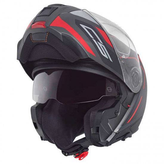 Schuberth C5 Omega Anthracite £619.95 Flip Front Motorcycle Helmets - SKU 910C5OMAN53 from RaceLeathers Motorcycle Clothing