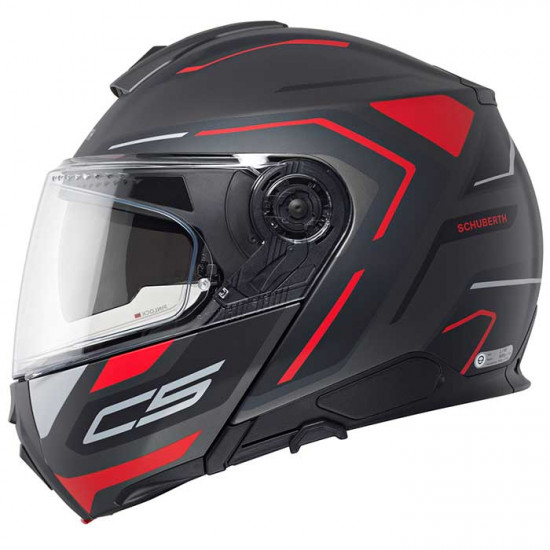 Schuberth C5 Omega Anthracite £619.95 Flip Front Motorcycle Helmets - SKU 910C5OMAN53 from RaceLeathers Motorcycle Clothing