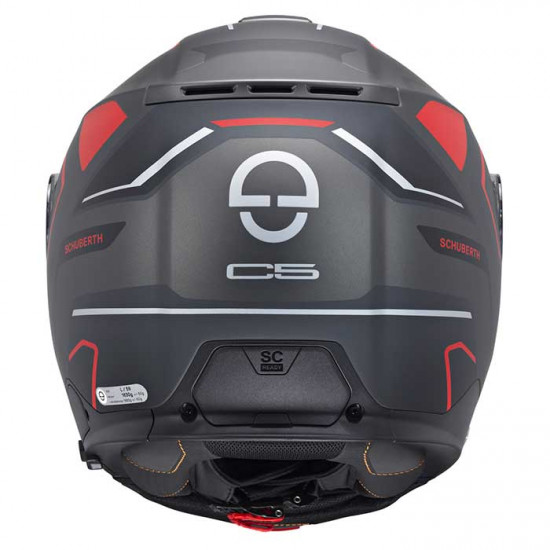 Schuberth C5 Omega Anthracite £619.95 Flip Front Motorcycle Helmets - SKU 910C5OMAN53 from RaceLeathers Motorcycle Clothing