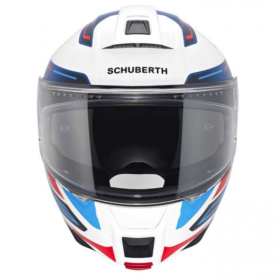 Schuberth C5 Omega White £619.95 Flip Front Motorcycle Helmets - SKU 910C5OMWH53 from RaceLeathers Motorcycle Clothing