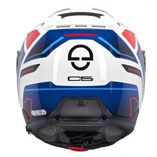 Schuberth C5 Omega White £619.95 Flip Front Motorcycle Helmets - SKU 910C5OMWH53 from RaceLeathers Motorcycle Clothing