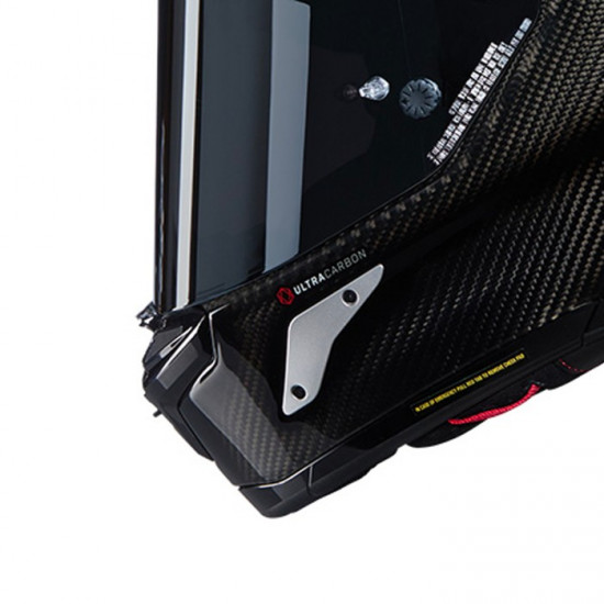 Nolan X-804 RS Argento 332 Carbon Silver