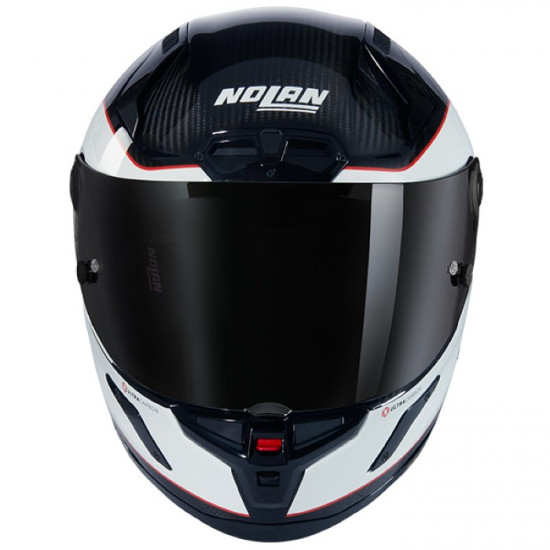 Nolan X-804 RS Asso Di Picche 343 Carbon White Red £569.99 Full Face Helmets - SKU 550/840008603430 from RaceLeathers Motorcycle Clothing