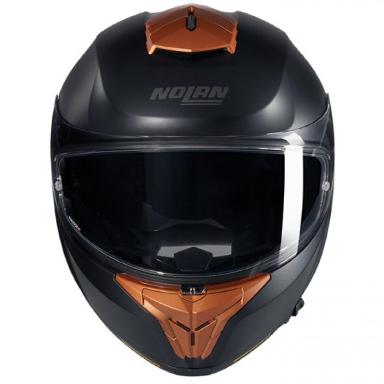 Nolan N80-8 Classico Nobile 311 Black Orange £199.99 Full Face Helmets - SKU 550/880007353110 from RaceLeathers Motorcycle Clothing