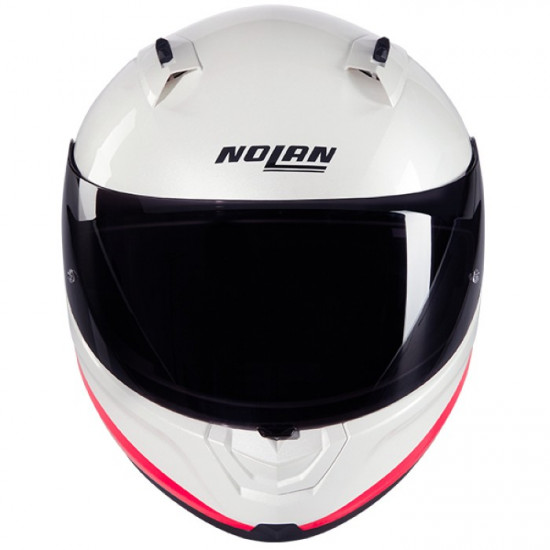 Nolan N60-6 Sport Verniciatura Speciale 347 White Red Black £249.99 Full Face Helmets - SKU 550/6S0007303470 from RaceLeathers Motorcycle Clothing