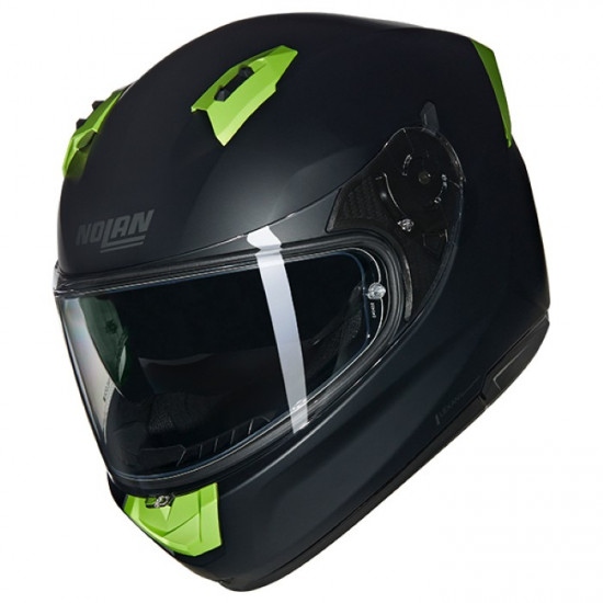 Nolan N60-6 Classico Nobile 311 Black Fluo Yellow £169.99 Full Face Helmets - SKU 550/660007353110 from RaceLeathers Motorcycle Clothing