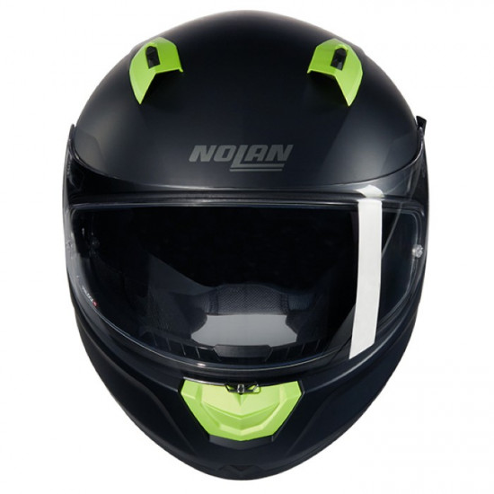 Nolan N60-6 Classico Nobile 311 Black Fluo Yellow £169.99 Full Face Helmets - SKU 550/660007353110 from RaceLeathers Motorcycle Clothing