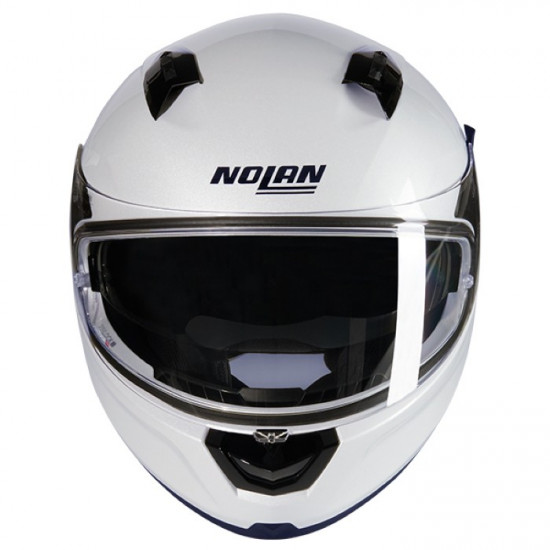 Nolan N60-6 Classico Nobile 320 Pearl White £169.99 Full Face Helmets - SKU 550/660007353200 from RaceLeathers Motorcycle Clothing