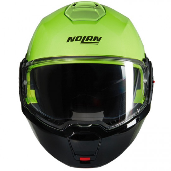 Nolan N120-1 Mivedi 329 Fluo Yellow Black £309.99 Flip Front Motorcycle Helmets - SKU 551/1F0009253290 from RaceLeathers Motorcycle Clothing