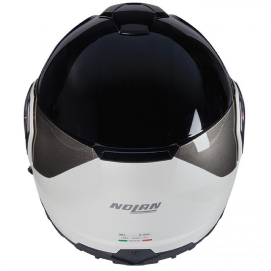 Nolan N90-3 06 Verniciatura Speciale 343 Black Grey White £309.99 Flip Front Motorcycle Helmets - SKU 551/9Z0007303430 from RaceLeathers Motorcycle Clothing