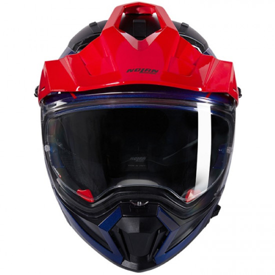 Nolan N70-2 X 06 Convinto 344 Red Blue Black £329.99 Full Face Helmets - SKU 552/7Y0008193440 from RaceLeathers Motorcycle Clothing