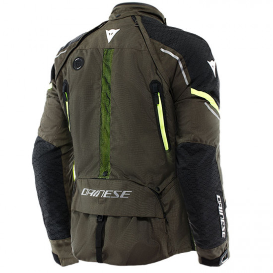 Dainese Super Adventure Abshell Jacket 39J Tarmac Black Fluo Yellow