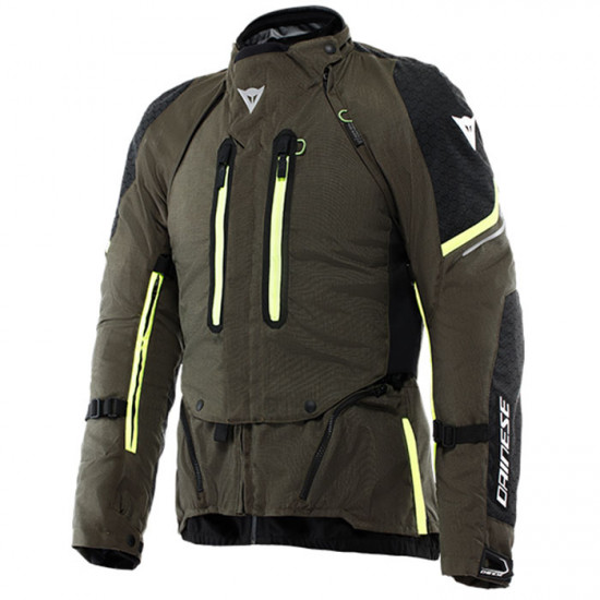 Dainese Super Adventure Abshell Jacket 39J Tarmac Black Fluo Yellow £616.55 Mens Motorcycle Jackets - SKU 913/165001239J44 from RaceLeathers Motorcycle Clothing