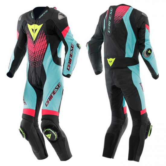 Dainese Laguna Seca 6 Perforated 1Pc 30O Black Water Fuxia £1,281.55 Leather Suits - SKU 910/151006130O44 from RaceLeathers Motorcycle Clothing
