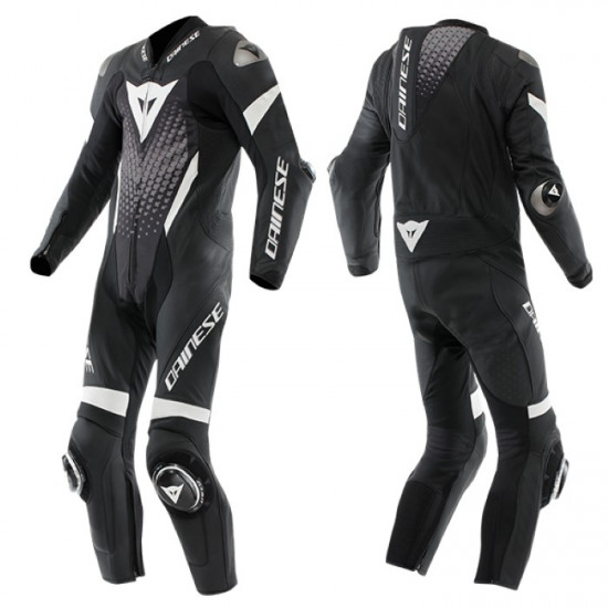 Dainese Laguna Seca 6 Perforated 1Pc F13 Black White Anthracite £1,281.55 Leather Suits - SKU 910/1510061F1344 from RaceLeathers Motorcycle Clothing