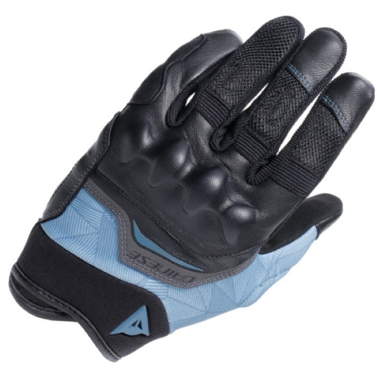 Dainese Ermex Gloves Women 84N Black Mirage Blue £65.55 Mens Motorcycle Gloves - SKU 915/181002784N01 from RaceLeathers Motorcycle Clothing