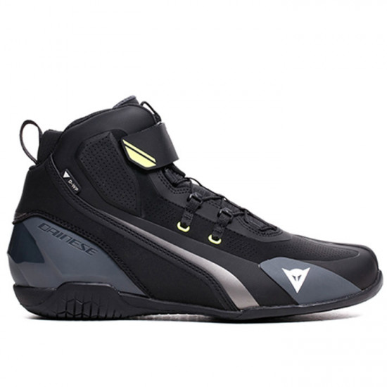 Dainese Herian D-Wp Shoes Q90 Black White Fluo Yellow
