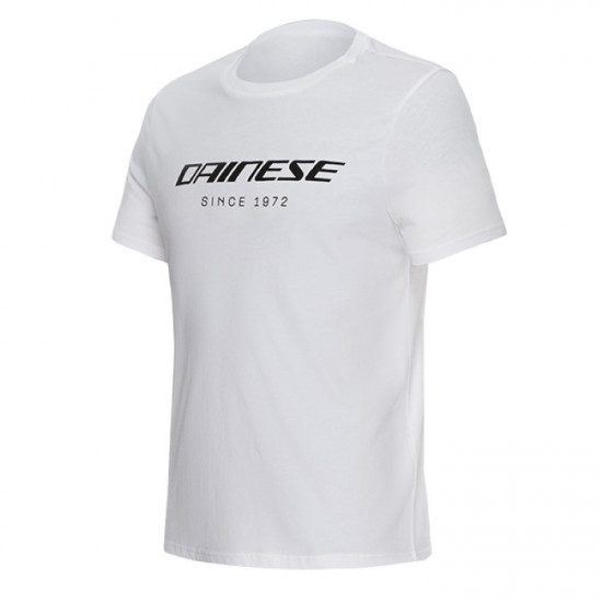 Dainese Essence Wordmark T-Shirt 003 White £32.30 Casual Wear - SKU 920/189006700302 from RaceLeathers Motorcycle Clothing