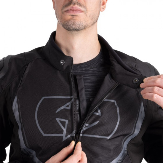 Oxford Omega 1.0 Dry2Dry Mens Jacket Stealth Black £169.99 Mens Motorcycle Jackets - SKU TM2433012XL from RaceLeathers Motorcycle Clothing