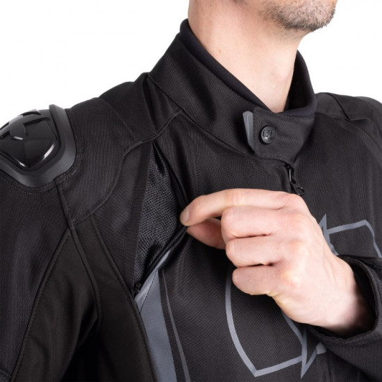 Oxford Omega 1.0 Dry2Dry Mens Jacket Stealth Black £169.99 Mens Motorcycle Jackets - SKU TM2433012XL from RaceLeathers Motorcycle Clothing