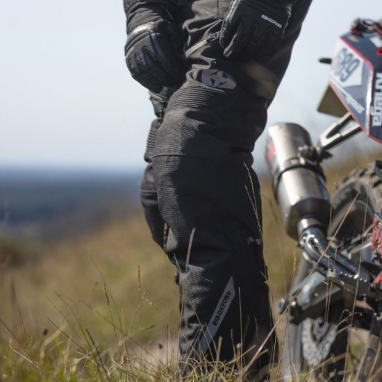 Oxford Toronto 1.0 D2D Mens Pant Stealth Black Regular Leg £129.99 Mens Motorcycle Trousers - SKU TM241101R2XL from RaceLeathers Motorcycle Clothing