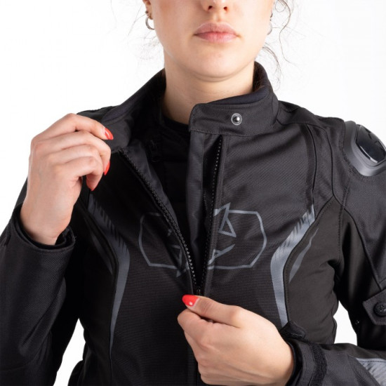 Oxford Omega 1.0 Dry2Dry WS Womens Jacket Stealth Black £169.99 Ladies Motorcycle Jackets - SKU TW24310108 from RaceLeathers Motorcycle Clothing