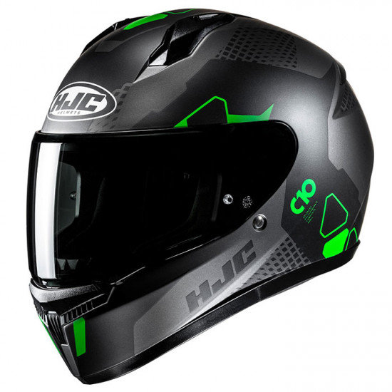 HJC C10 Aspa Green £99.99 Full Face Helmets - SKU C10AG2XL from RaceLeathers Motorcycle Clothing