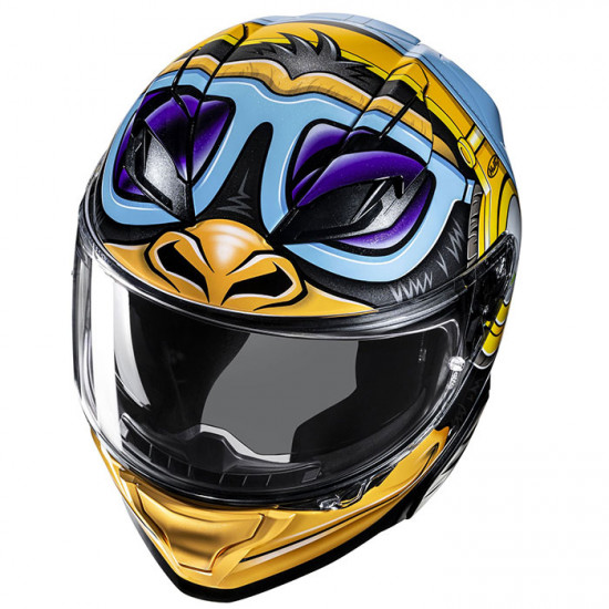 HJC F71 Monkey DJ MC23 £329.99 Full Face Helmets - SKU F71MDB2XL from RaceLeathers Motorcycle Clothing