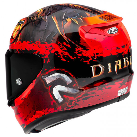 HJC RPHA 12 Diablo Blizzard MC1 Red £559.99 Full Face Helmets - SKU RP12DB2XL from RaceLeathers Motorcycle Clothing