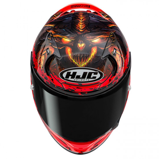 HJC RPHA 12 Diablo Blizzard MC1 Red £559.99 Full Face Helmets - SKU RP12DB2XL from RaceLeathers Motorcycle Clothing